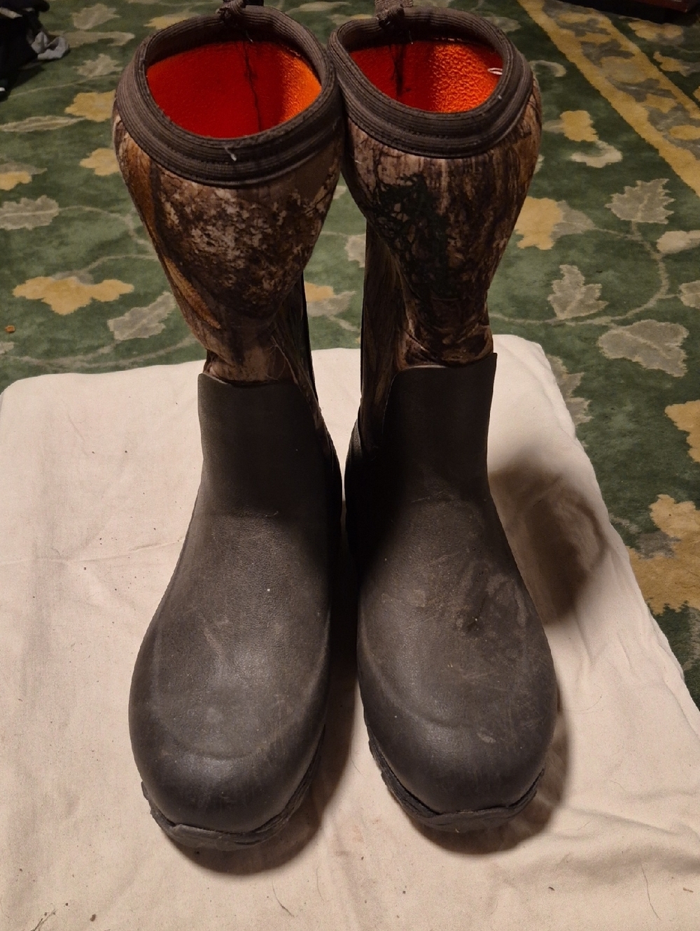 Men's Waterproof Insulated Hunting Boots - Brown/Camouflage